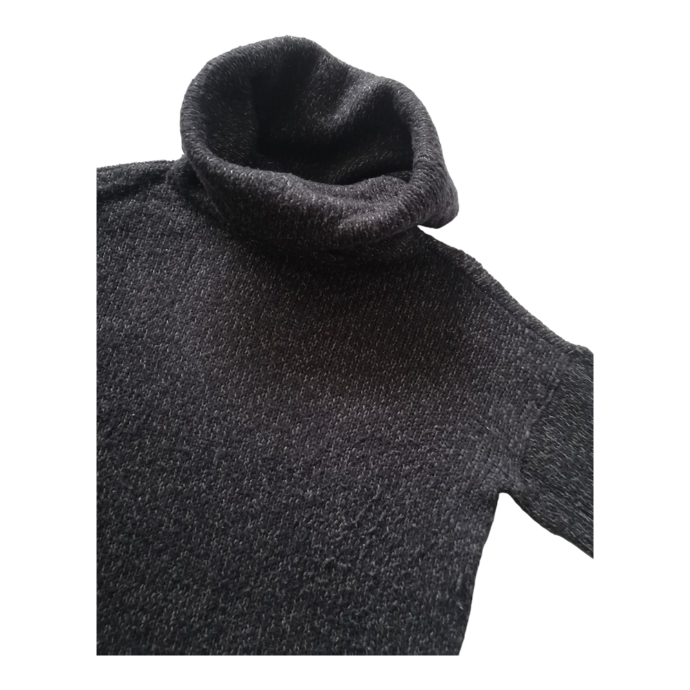 Vero Moda Warm Cowl Neck Hi-Low Knit Sweater M